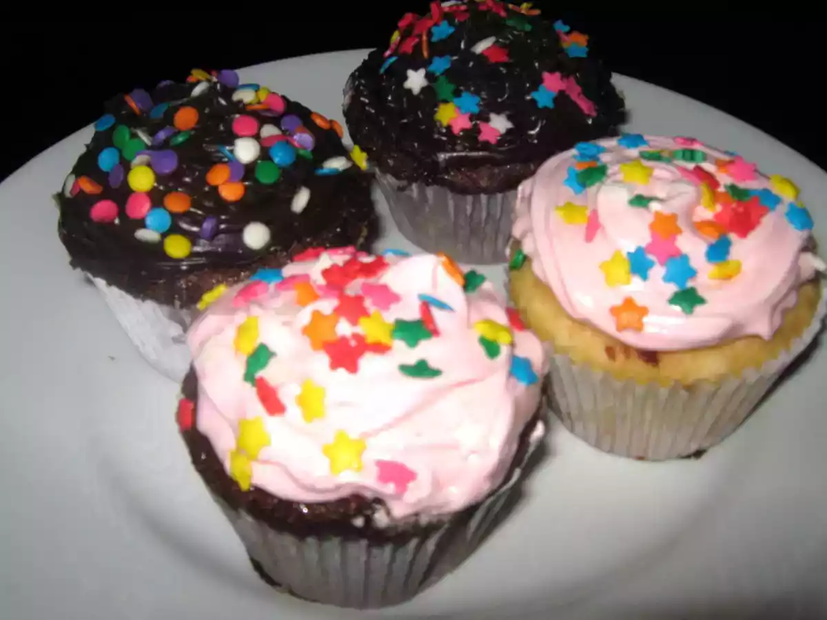 Cupcakes de chocolate