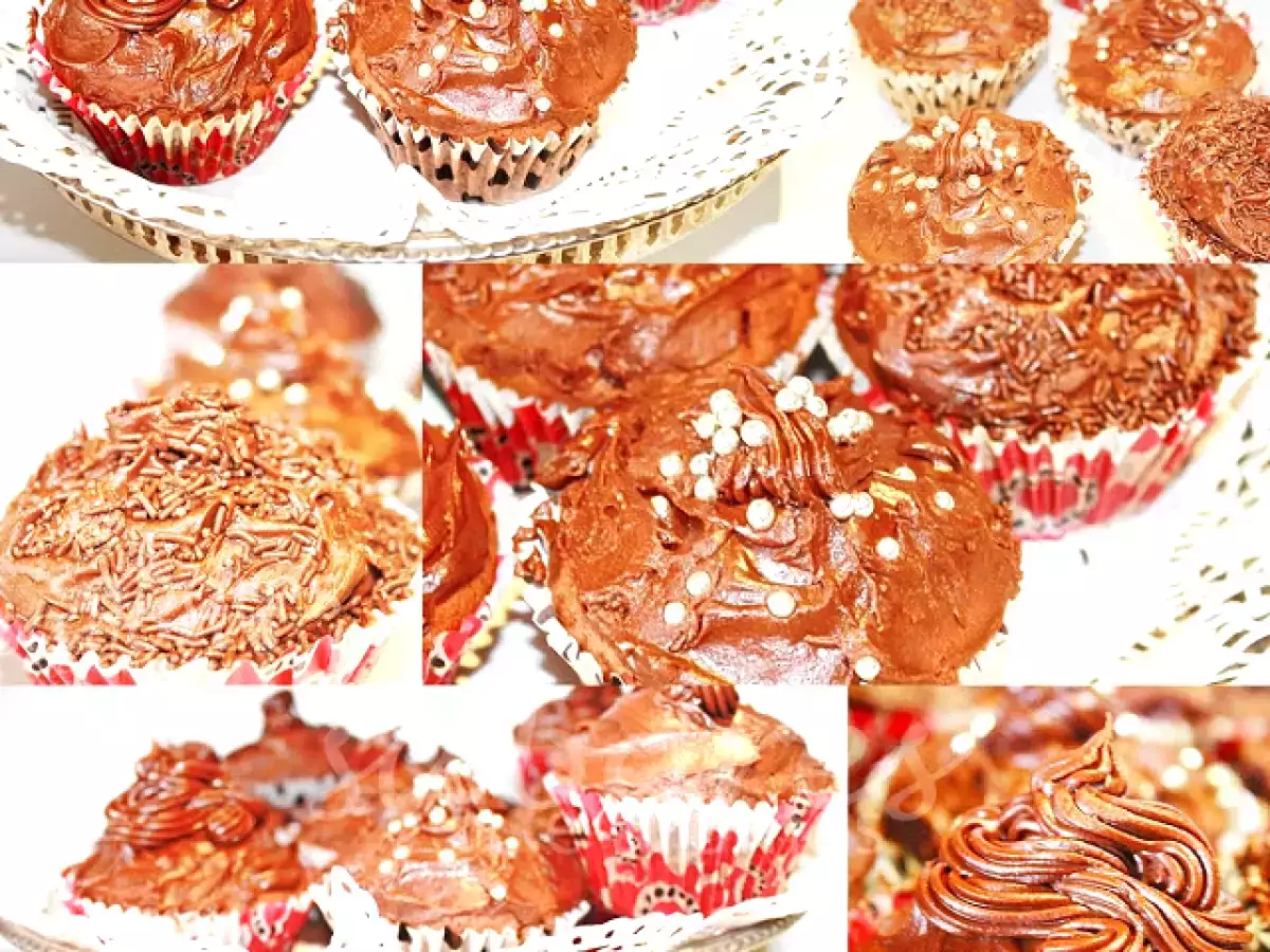 Cupcakes de chocolate com cobertura de Cacau - foto 4