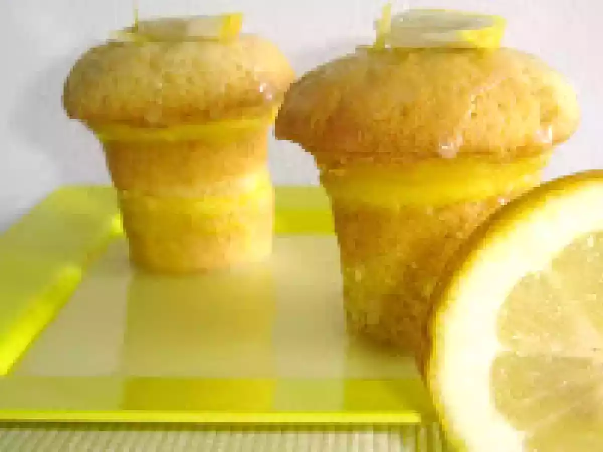 Cupcakes de Limão Siciliano com Glacé