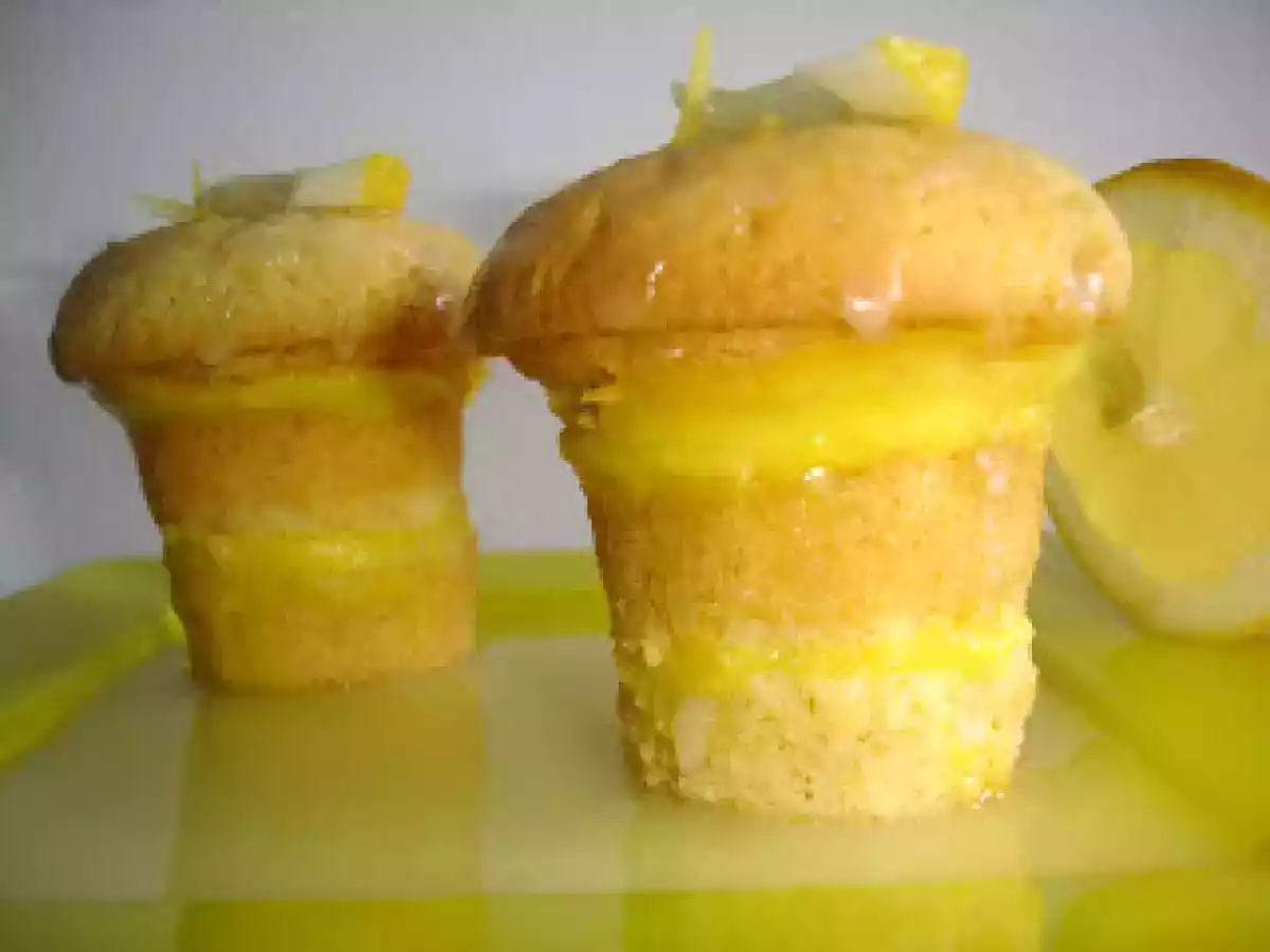 Cupcakes de Limão Siciliano com Glacé - foto 3