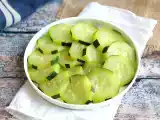 Curgete (abobrinha) cozida na água!, foto 1