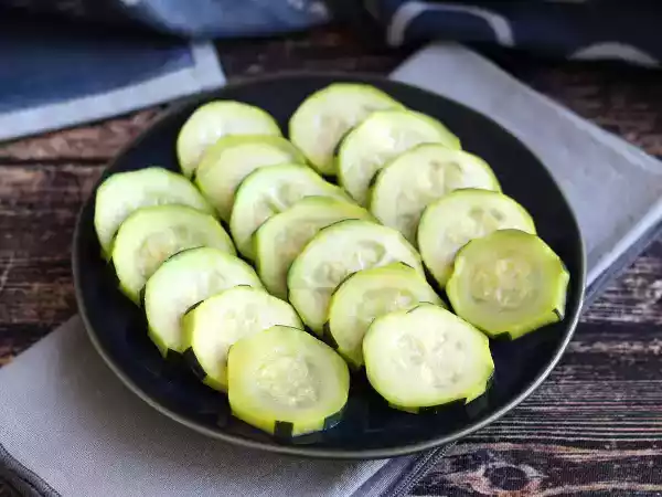Receita Curgete (abobrinha) no vapor!