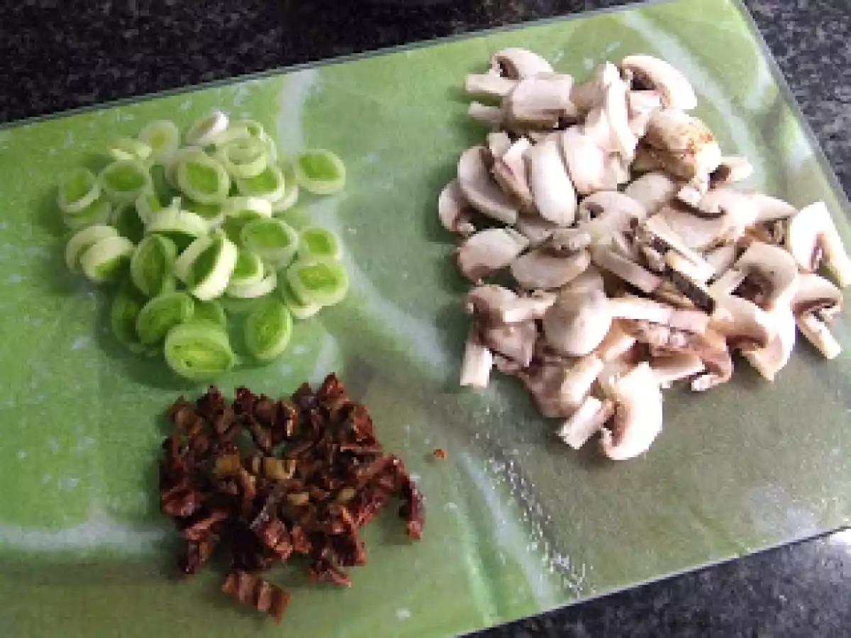 Cuscuz com Cogumelos e Alho Francês - foto 2
