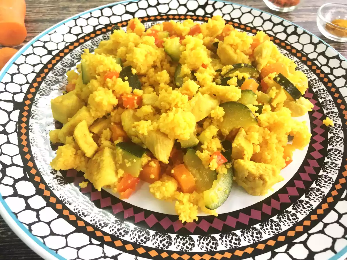 Cuscuz express (Frango e legumes) - foto 2