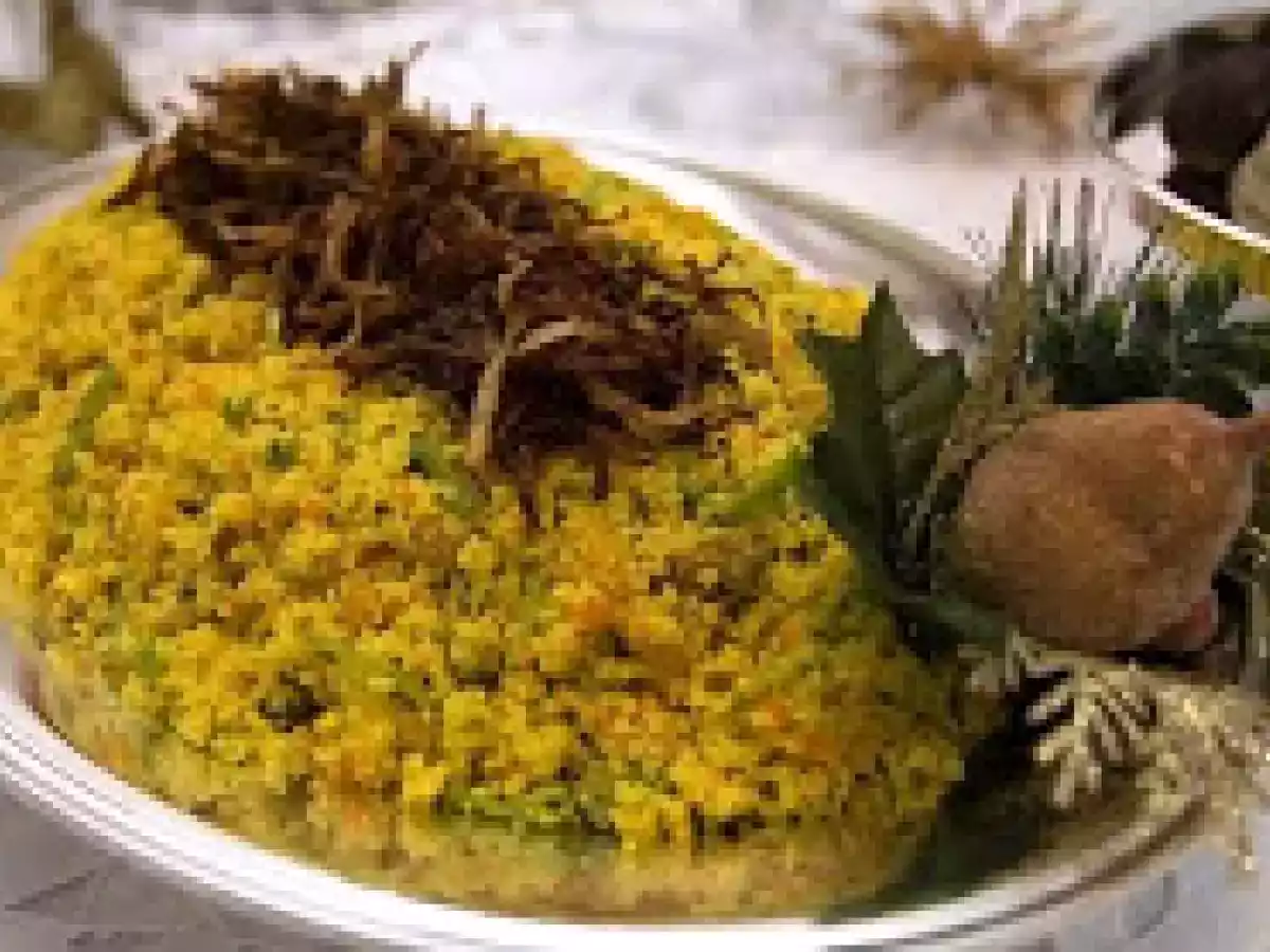 Cuscuz Marroquino de Natal (vegana)