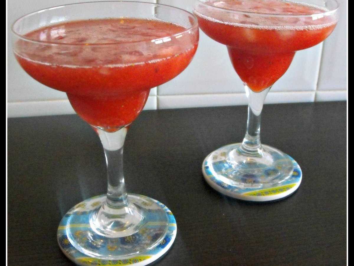 Daiquiri de morango - Bimby