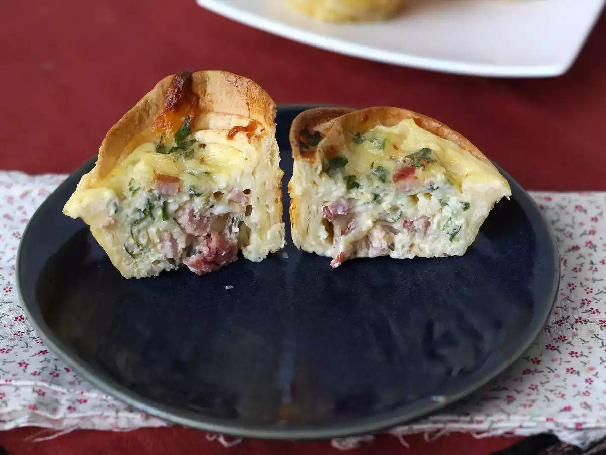 Deliciosas mini quiches feitas com tortilha! - foto 5