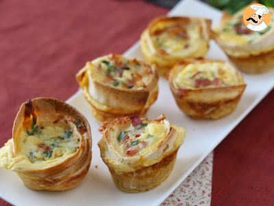 Deliciosas mini quiches feitas com tortilha!, foto 1