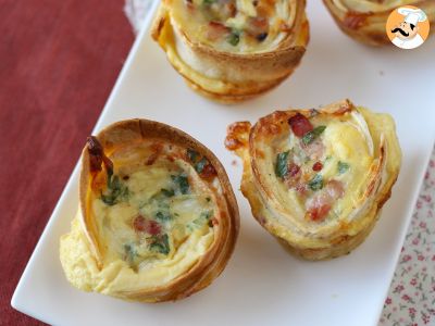 Deliciosas mini quiches feitas com tortilha! - foto 3