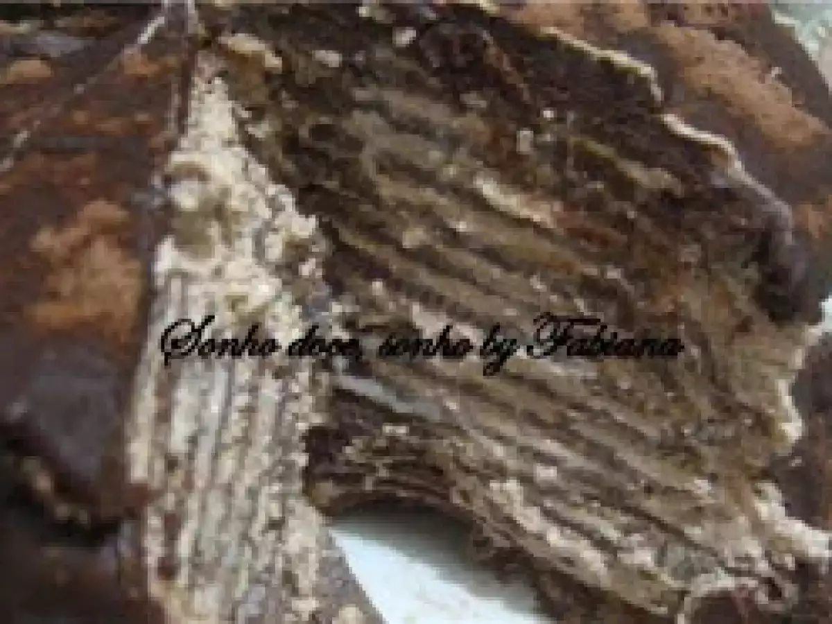 Desafio da tigela - bolo de crepes de chocolate - foto 4