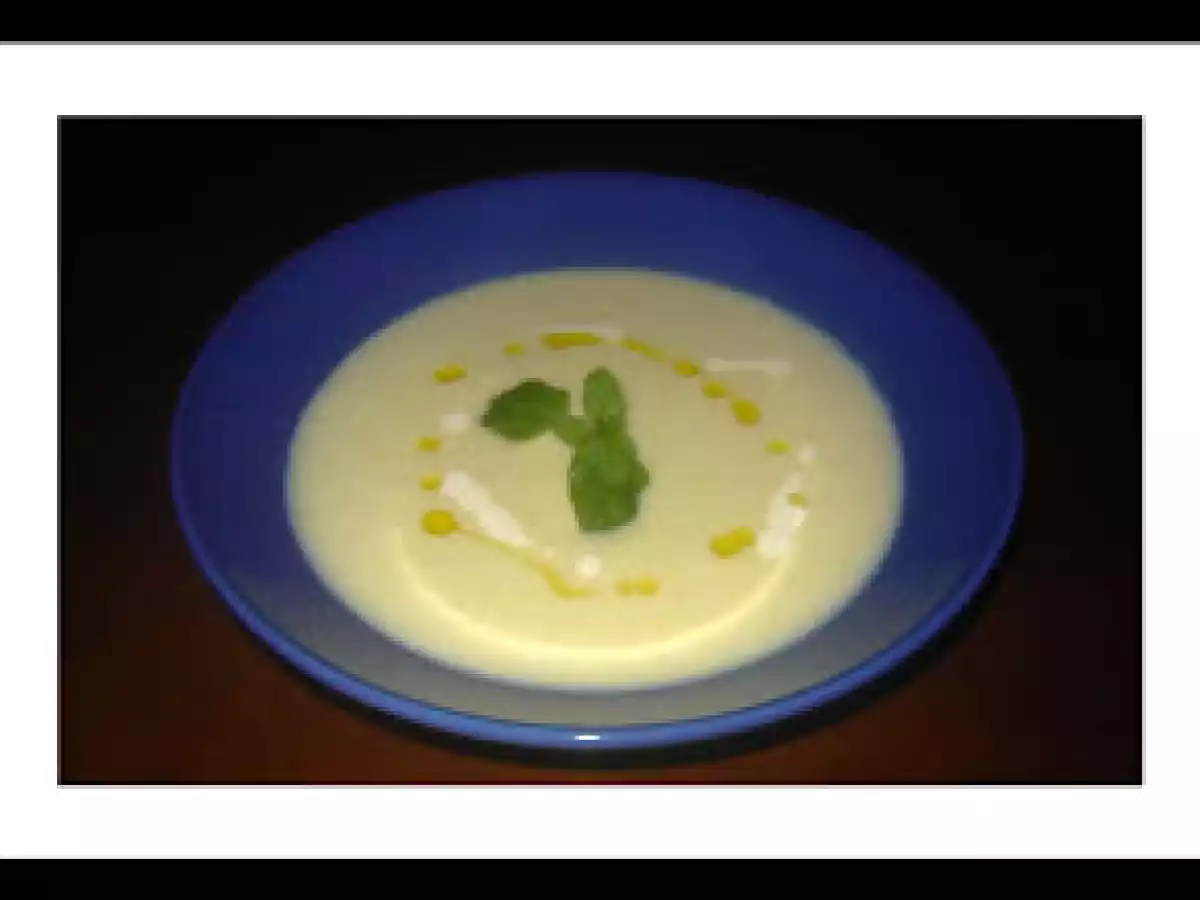 Dia Branco - Creme de Alho Francês e Courgette com Natas