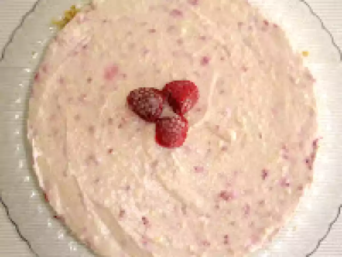 Dia Rosa - Semifrio de Framboesa e Chocolate sobre cama de Bolacha e Amêndoa - foto 2