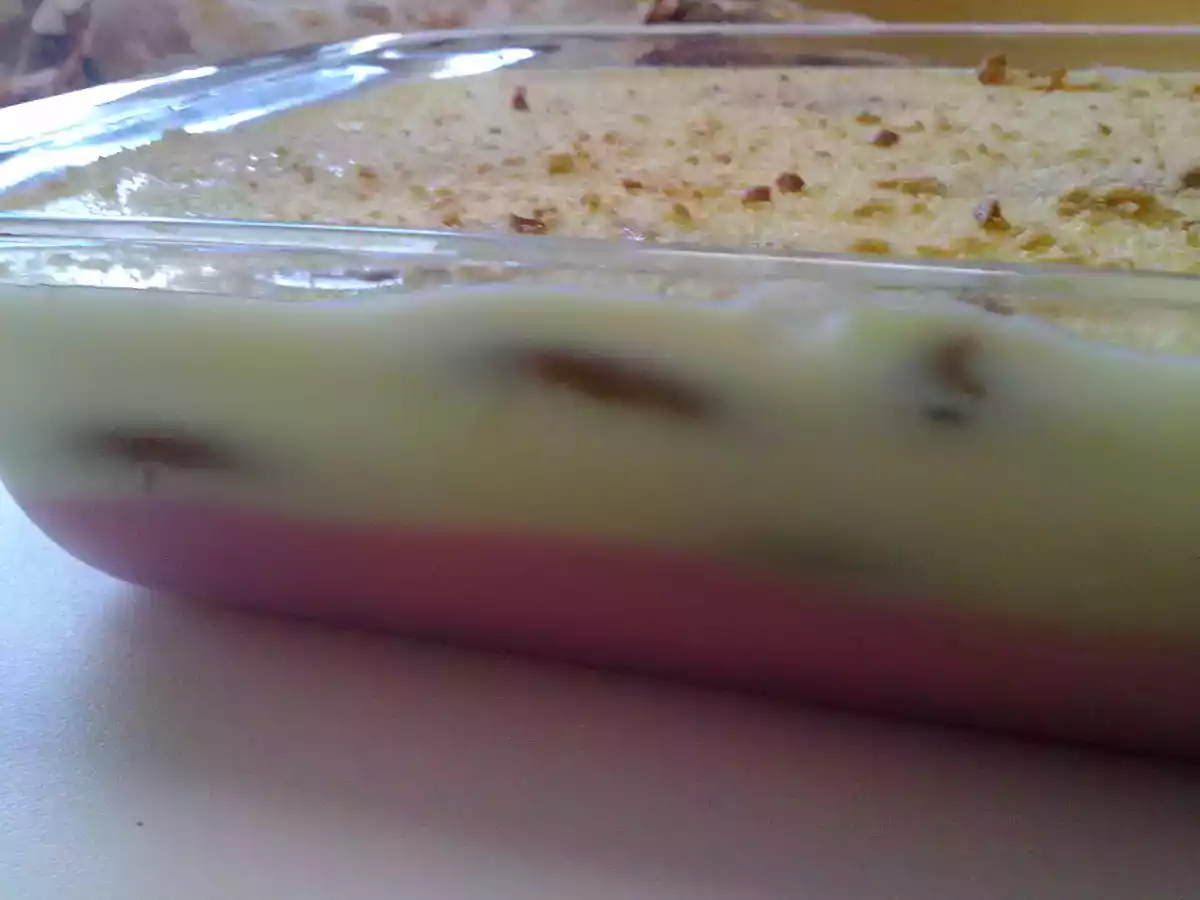 Doce 2 Pudins com Bolacha
