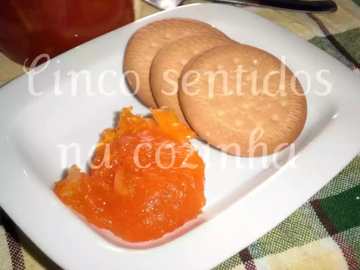 Doce de abóbora com amêndoa