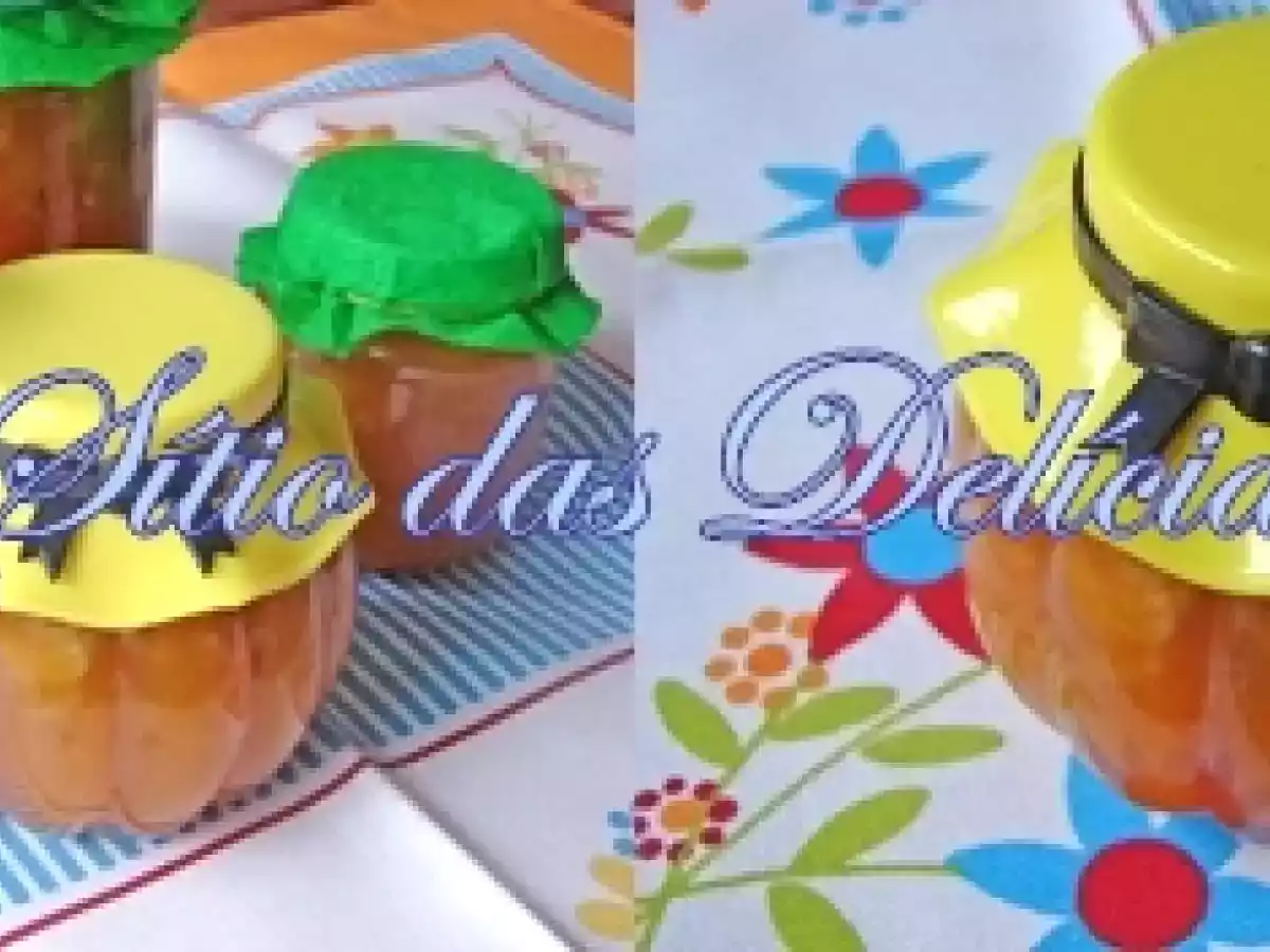 Doce de Abóbora com Nozes e esterilizar frascos para doces e compotas