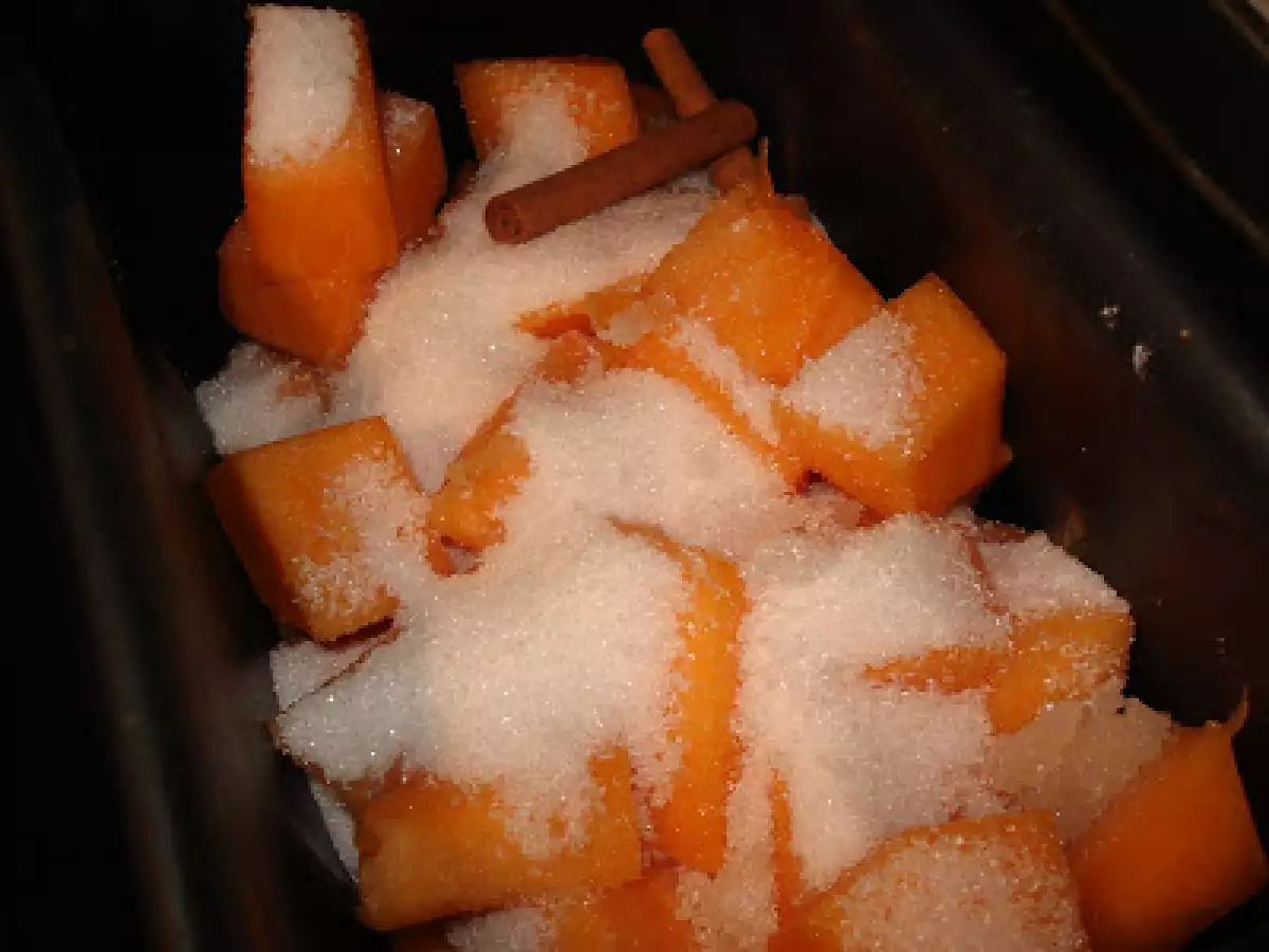 Doce de abóbora e nozes aromatizado com raspa de laranja na MPF... - foto 2