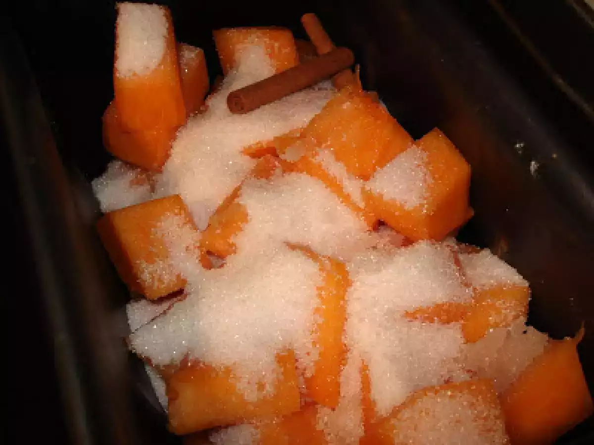 DOCE DE ABÓBORA E NOZES AROMATIZADO DE RASPA DE LARANJA NA MPF... - foto 2