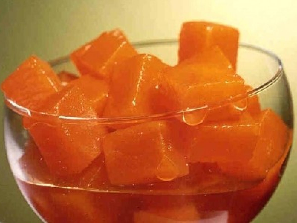 Doce de Abóbora em Pedaços