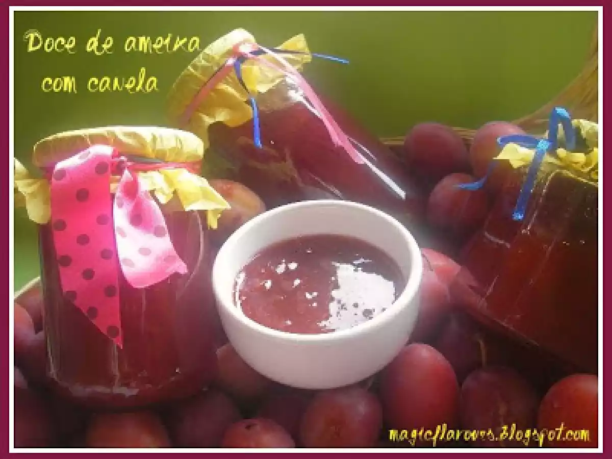 Doce de ameixa com canela - foto 2