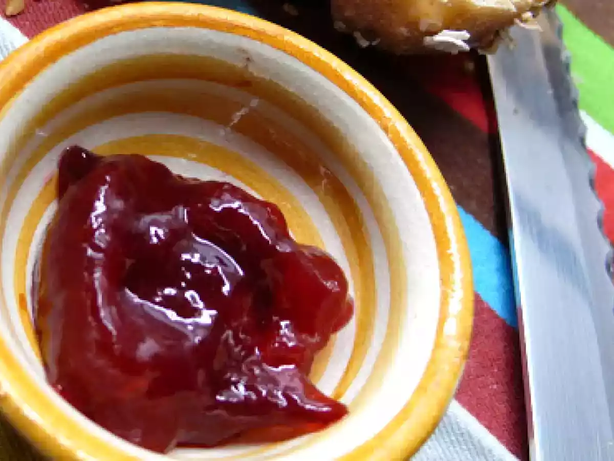 Doce de Ameixa Vermelha e Uvas Moscatel - mais uma compota