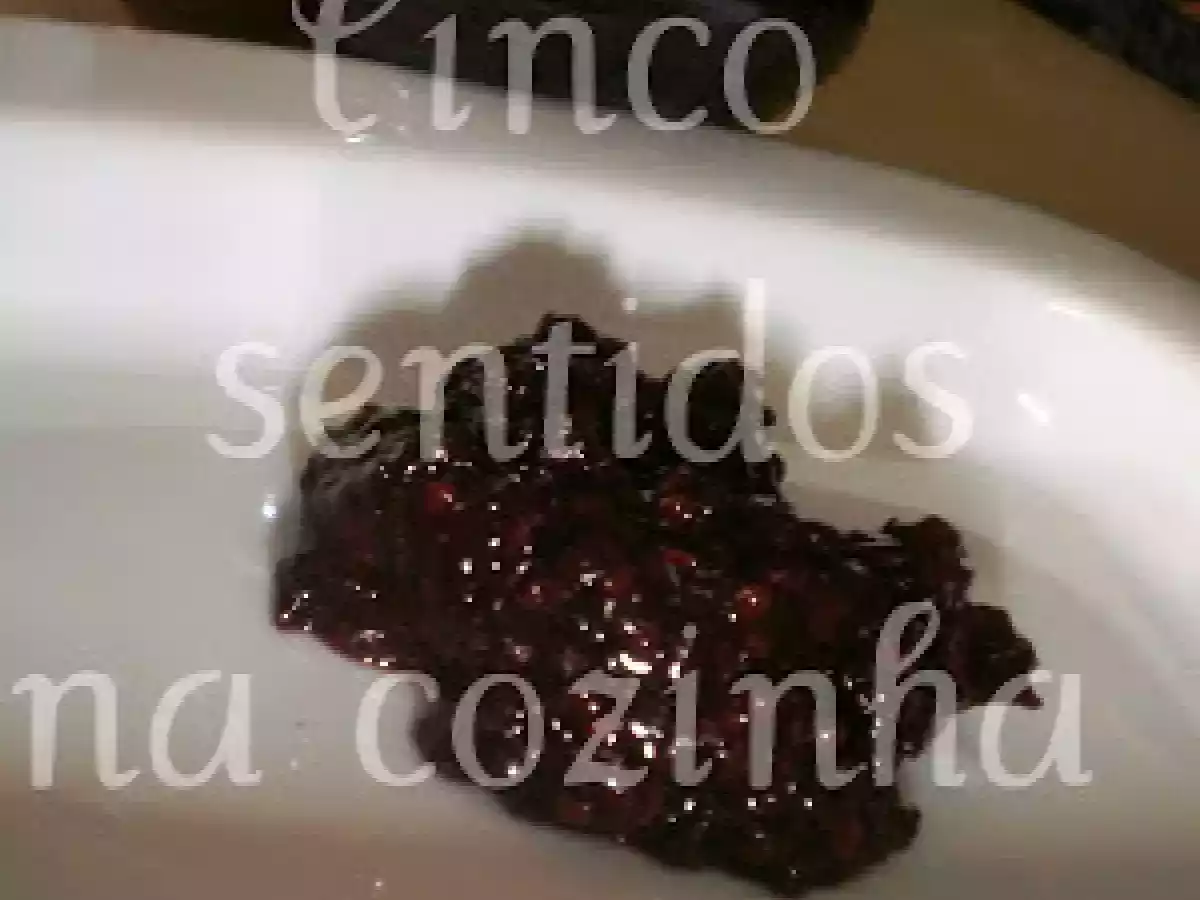 Doce de amora com limão