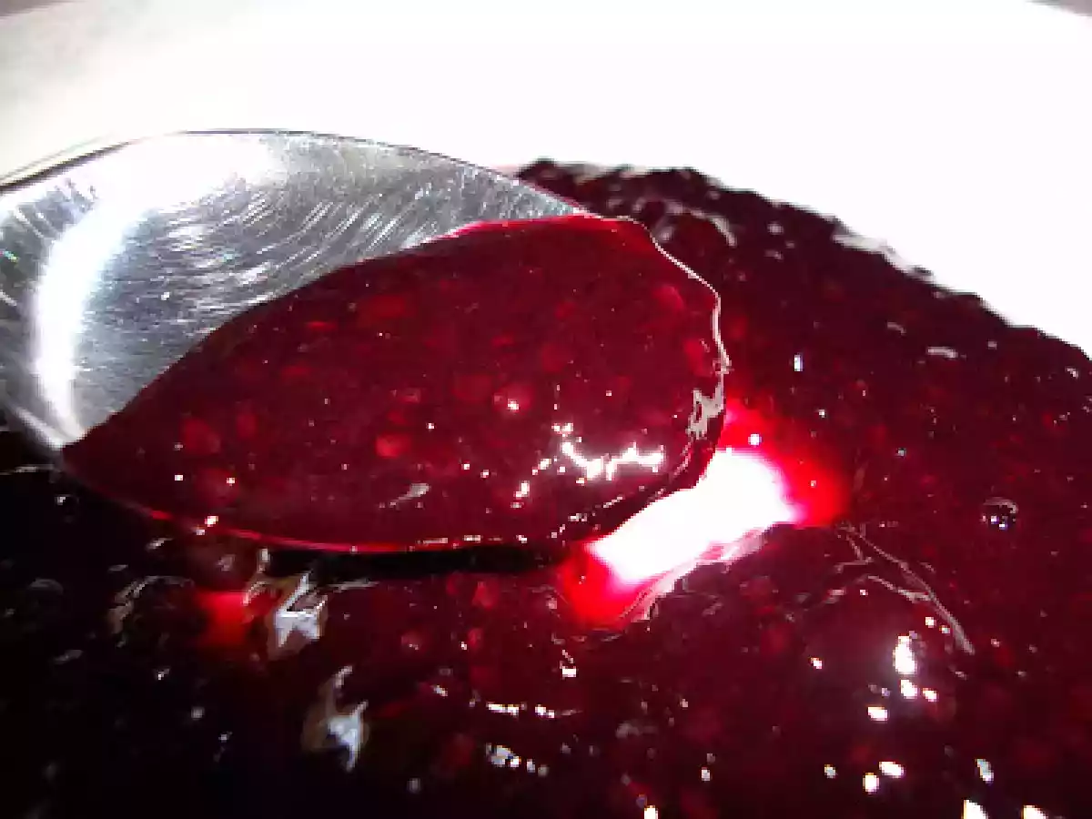 Doce de amoras silvestres
