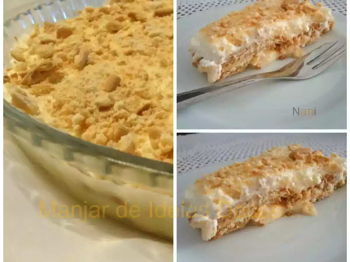 Doce de Bolacha com Leite Condensado