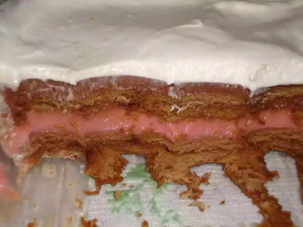 Doce de bolacha e pudim