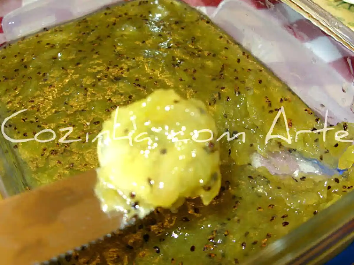 Doce de kiwi com açucar gelificante - foto 3