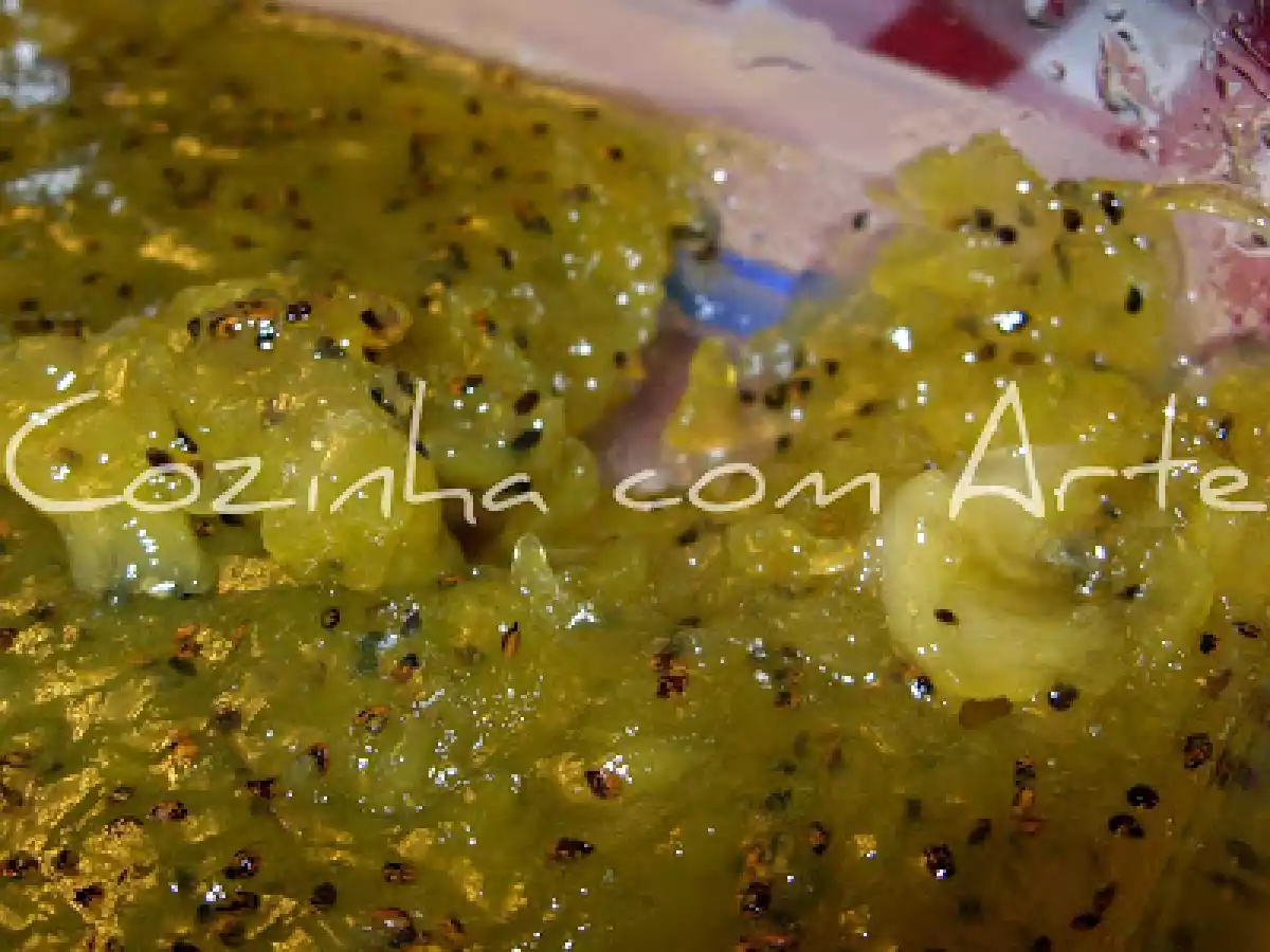Doce de kiwi com açucar gelificante - foto 4