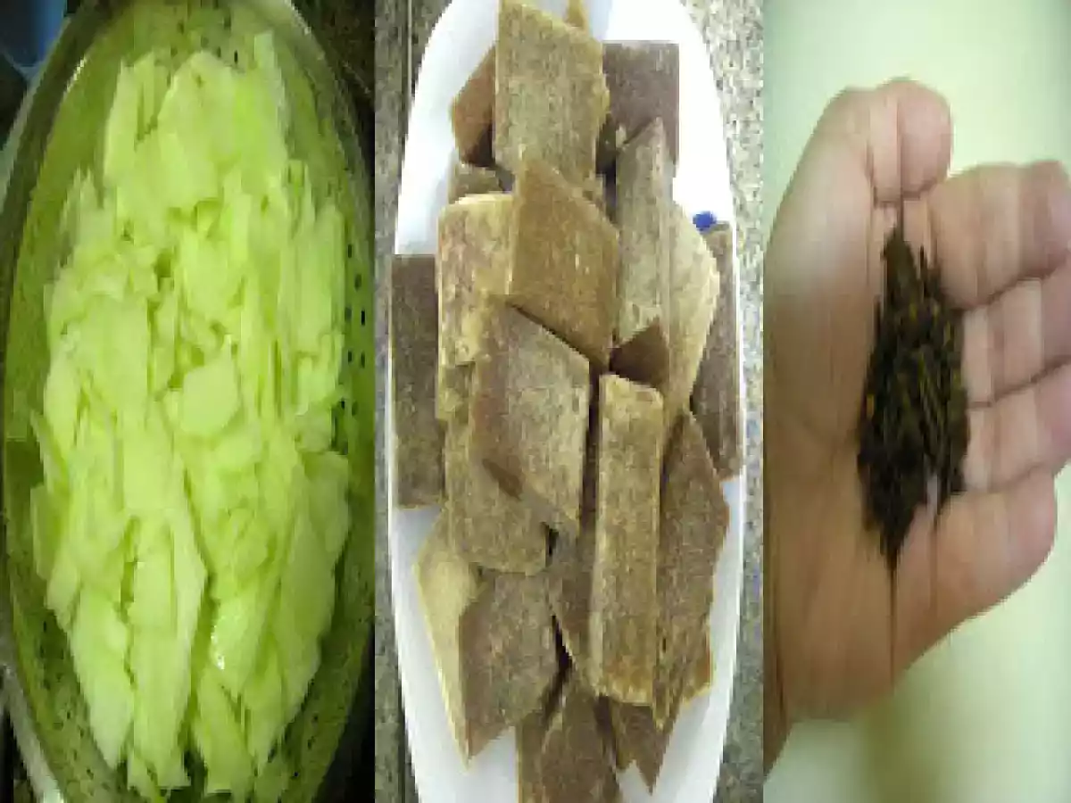 Doce de mamão, mas com rapadura