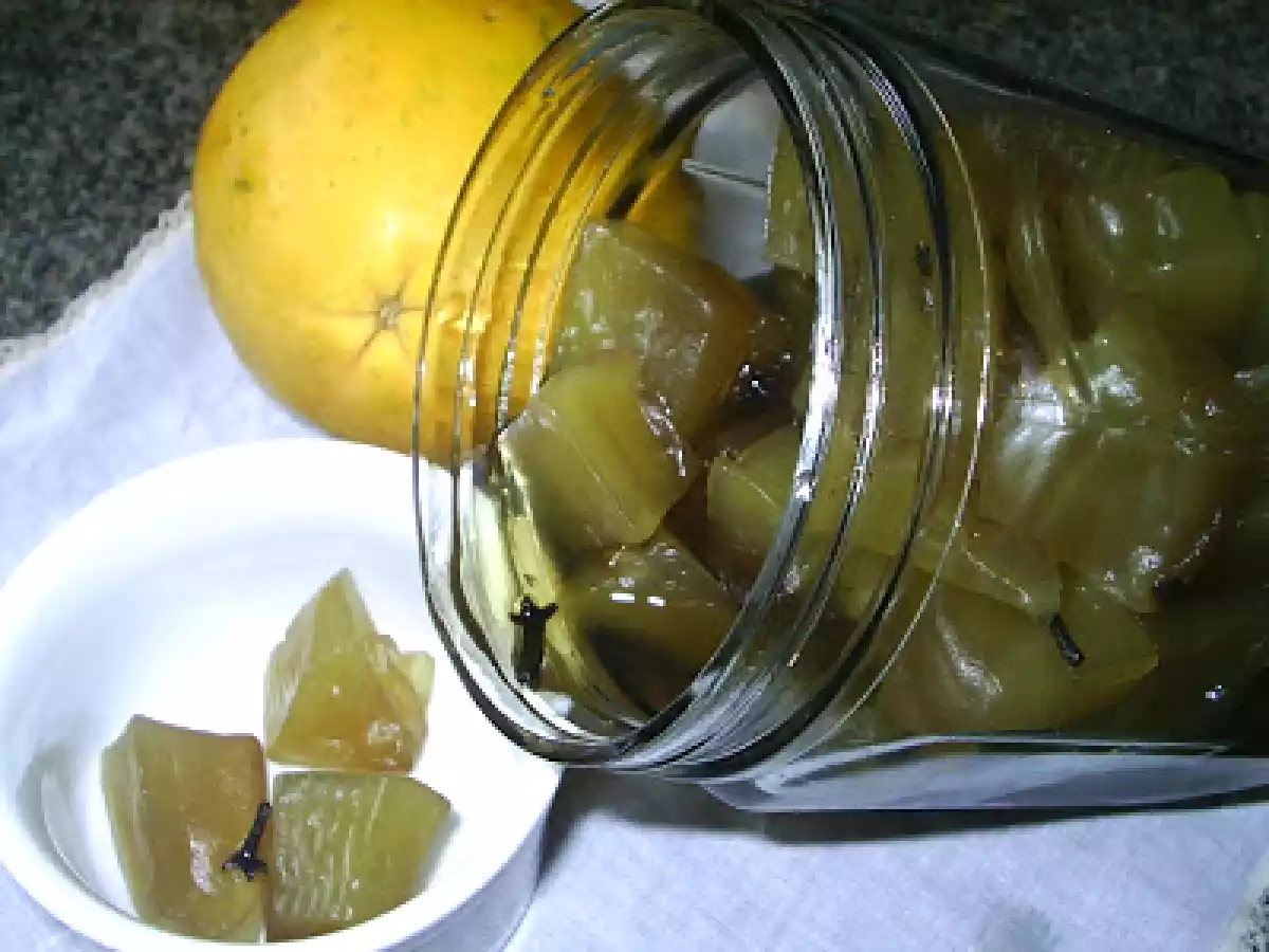 Doce de mamão :o}