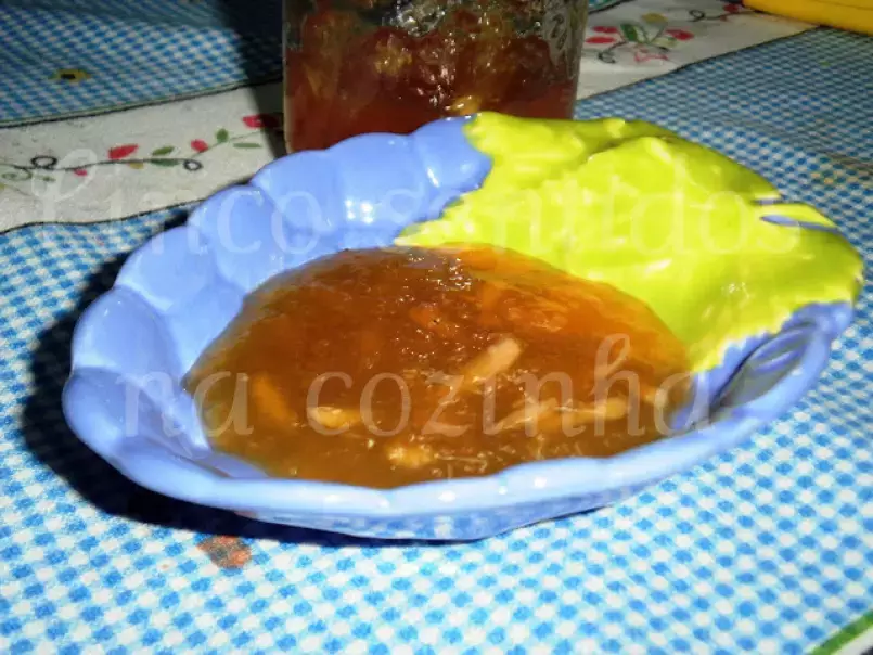 Doce de melão com amêndoa- Açúcar gelificante, foto 1
