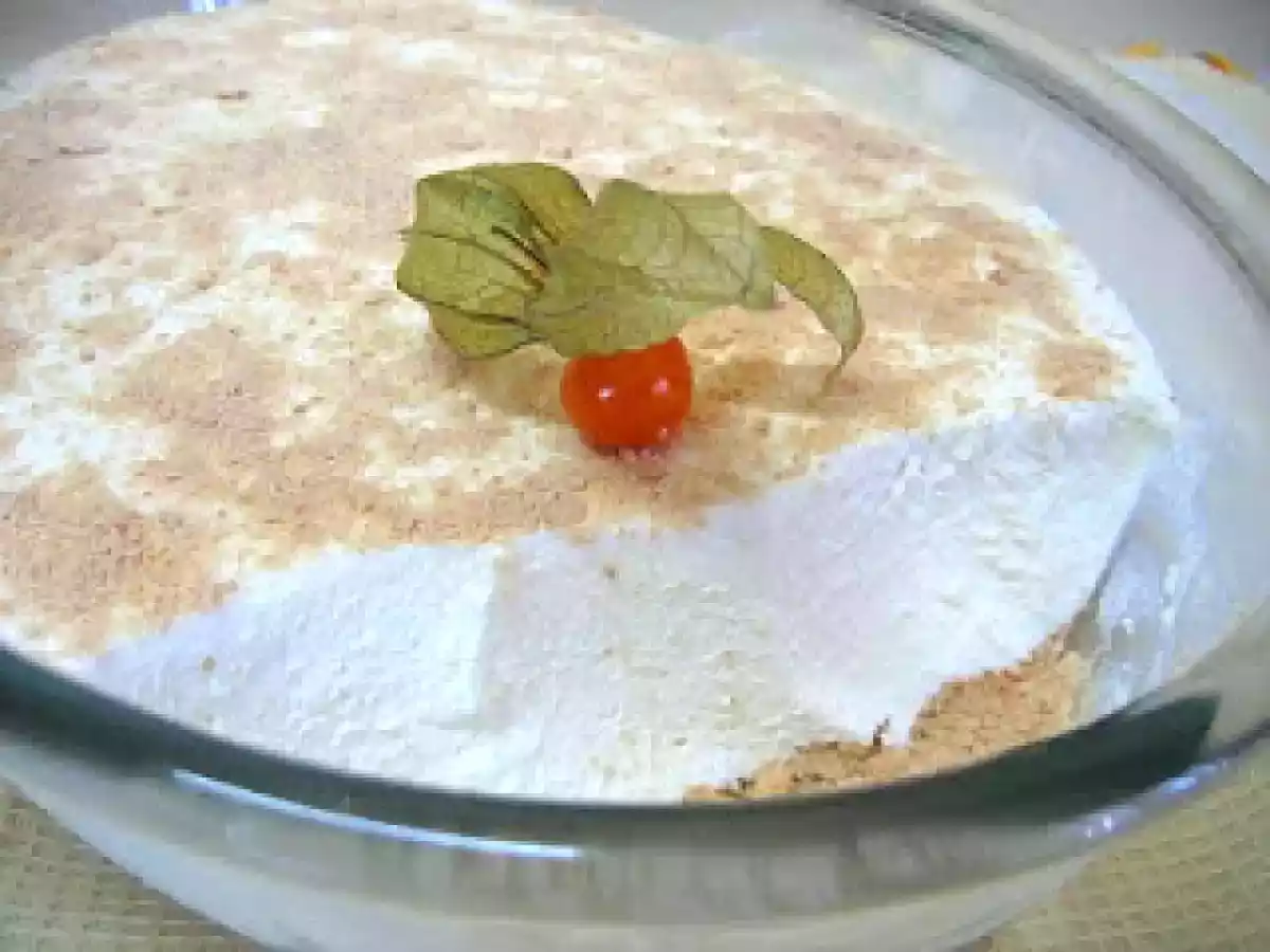 Doce de Natas com Gelatina