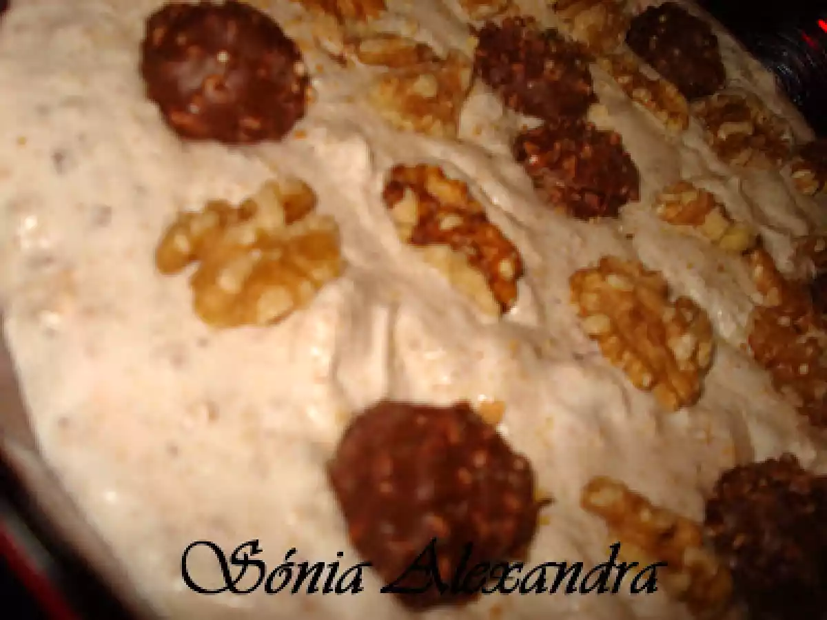 DOCE DE NATAS E LEITE CONDENSADO COM BOLACHA, NOZES E FERRERO ROCHER...