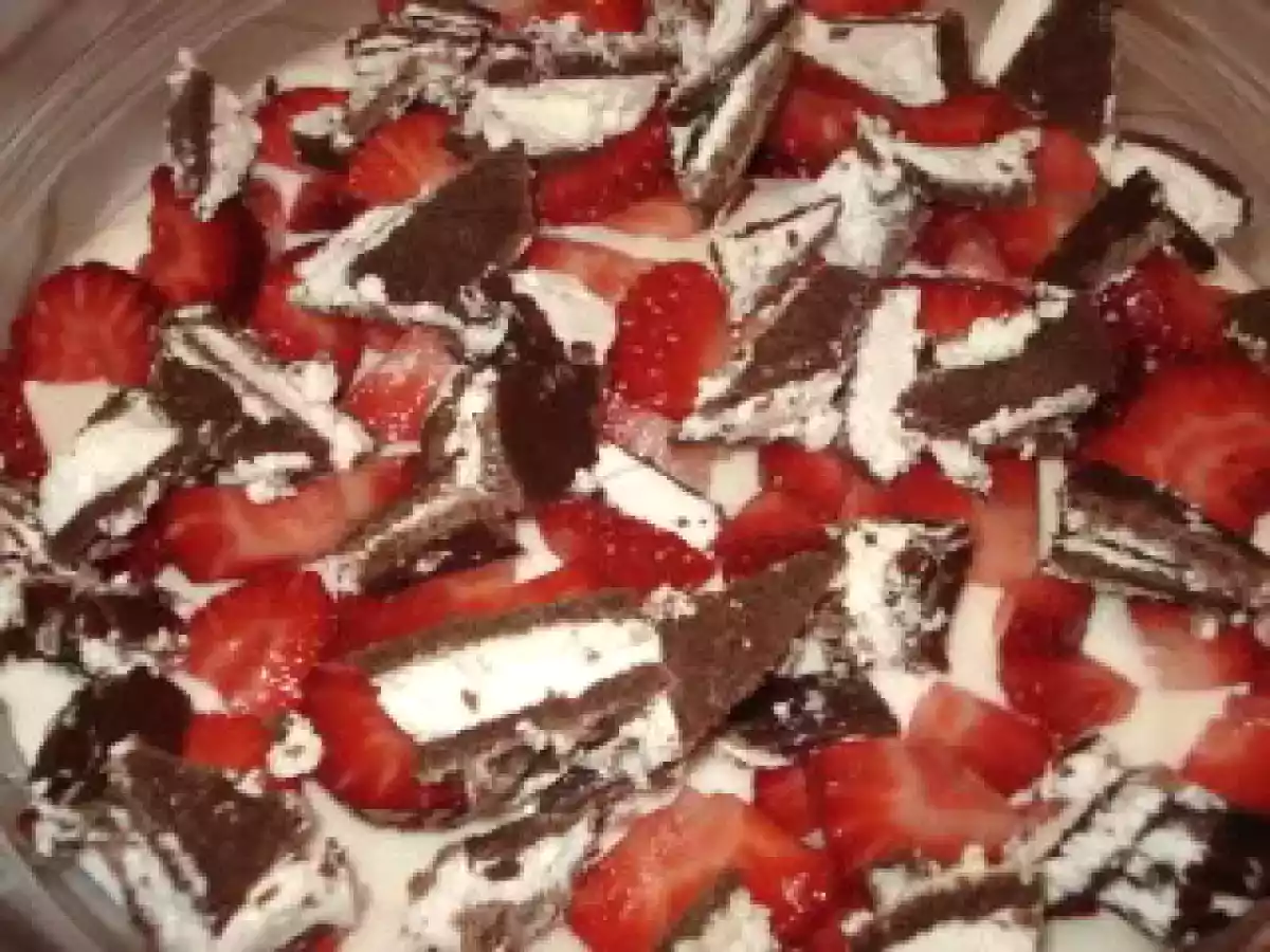 Doce Kinder com morangos - foto 2