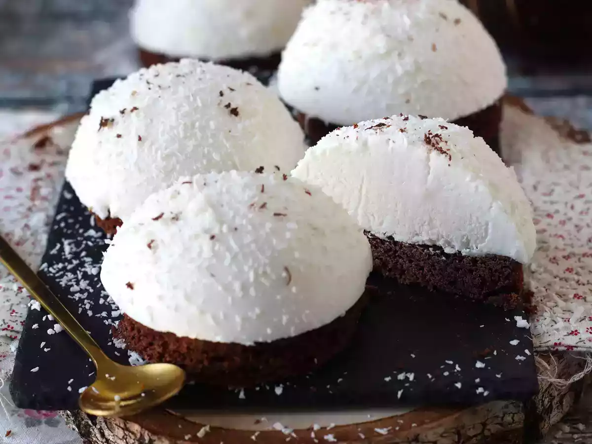 Domos de chocolate e coco, tão lindos quanto deliciosos - foto 4