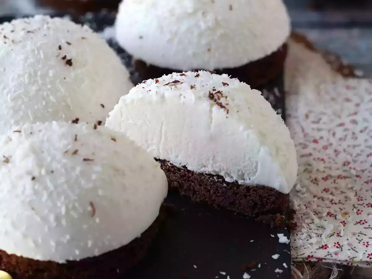 Domos de chocolate e coco, tão lindos quanto deliciosos - foto 7