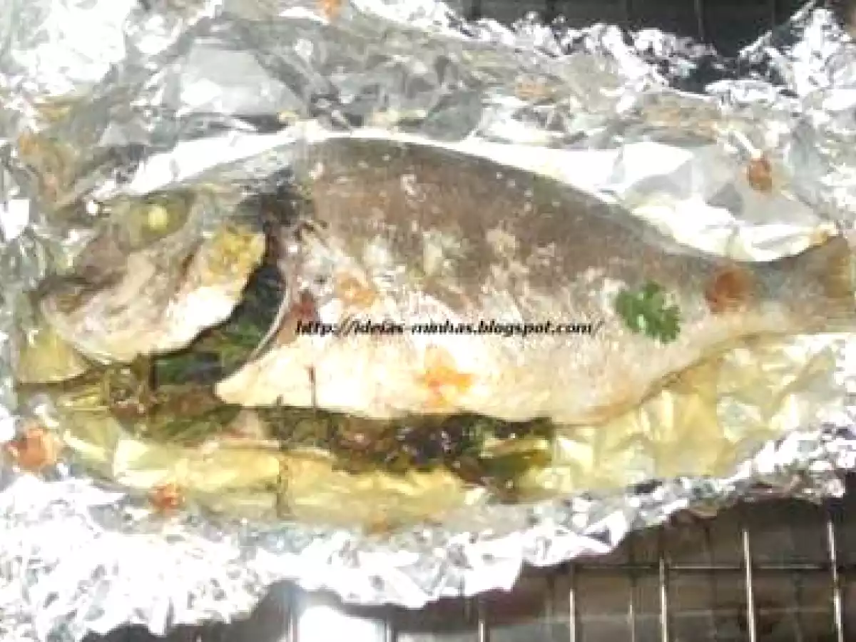 Dourada no papelote