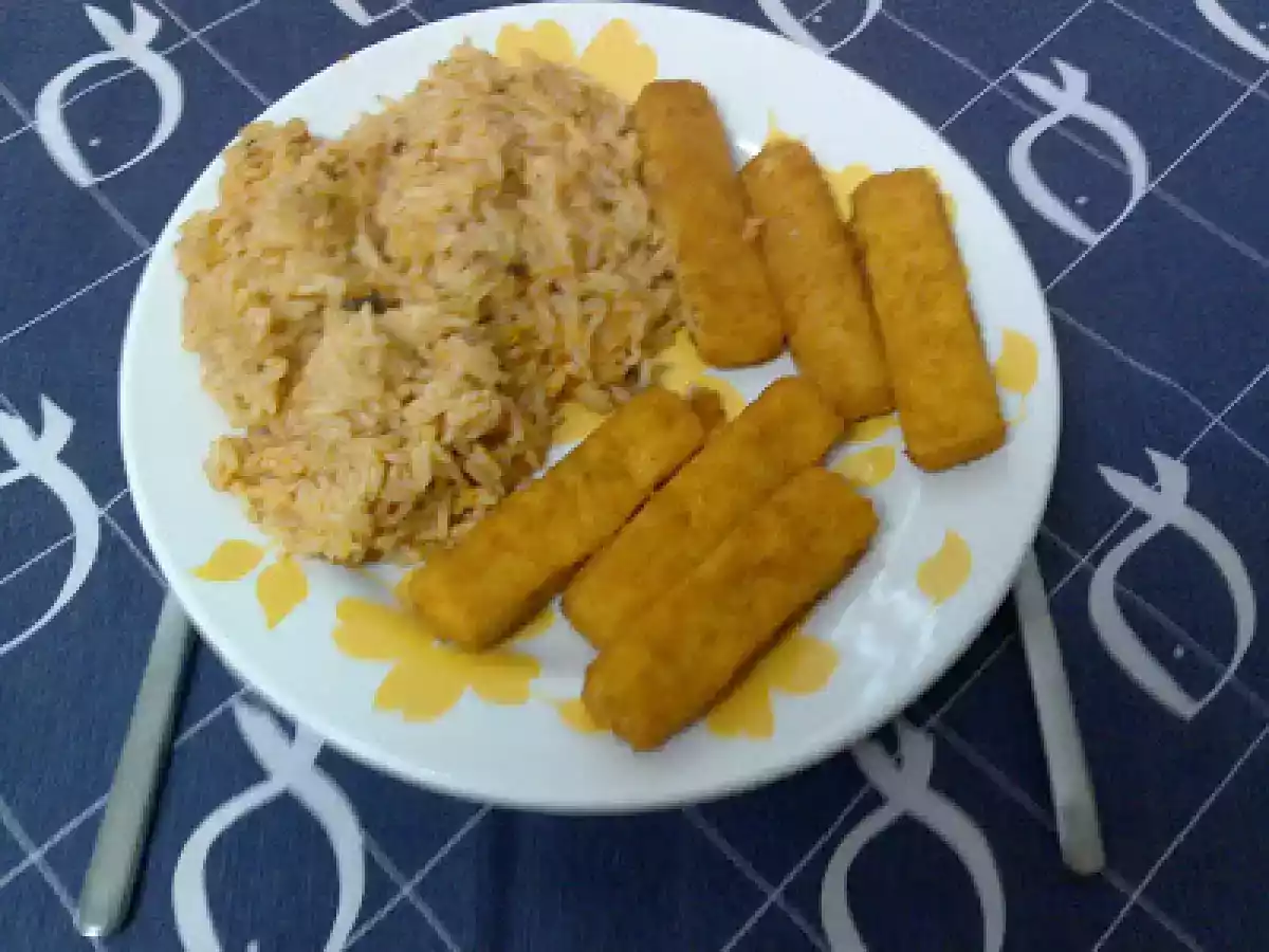 DOURADINHOS NO FORNO COM ARROZ DE TOMATE NA FUSSION COOK
