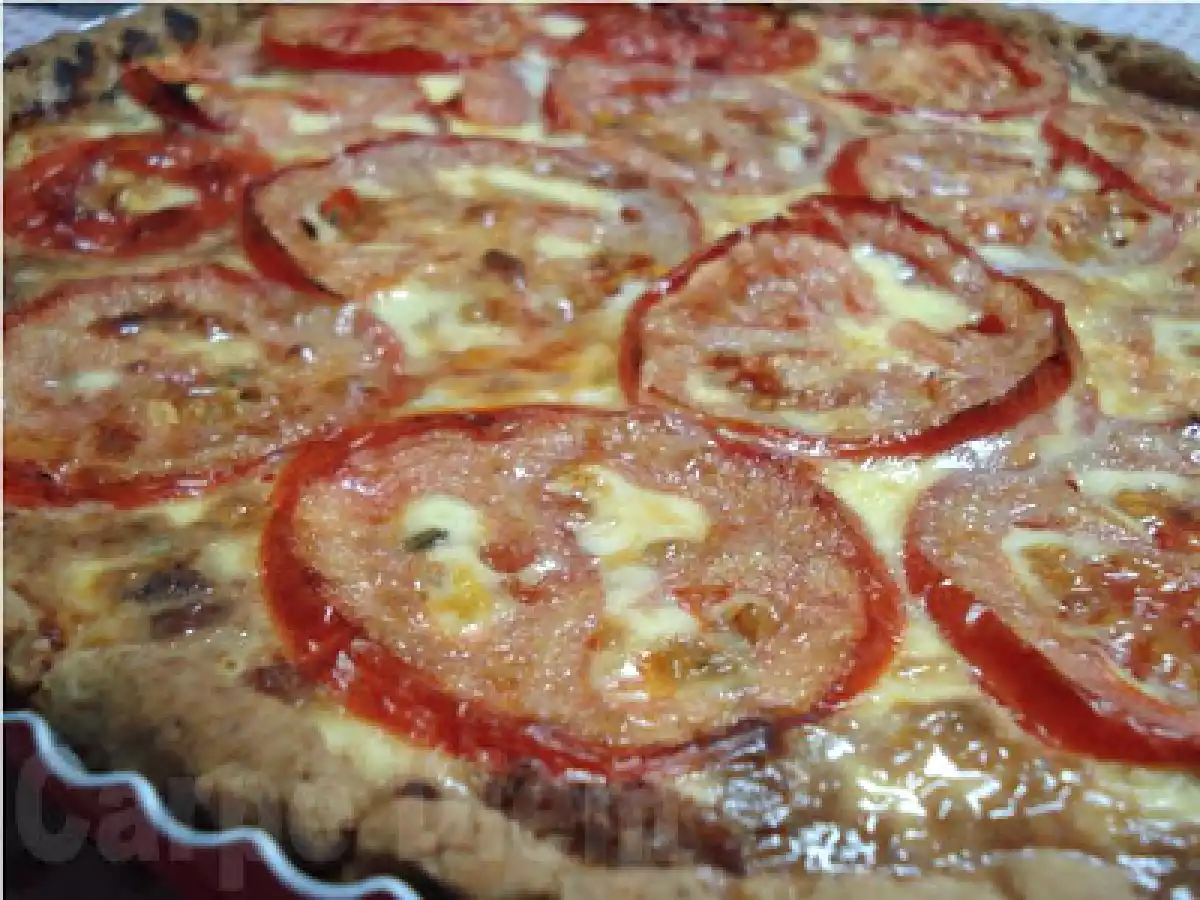 Ela anda aí e eu não consegui escapar [Tarte de atum, tomate e mostarda] - foto 2