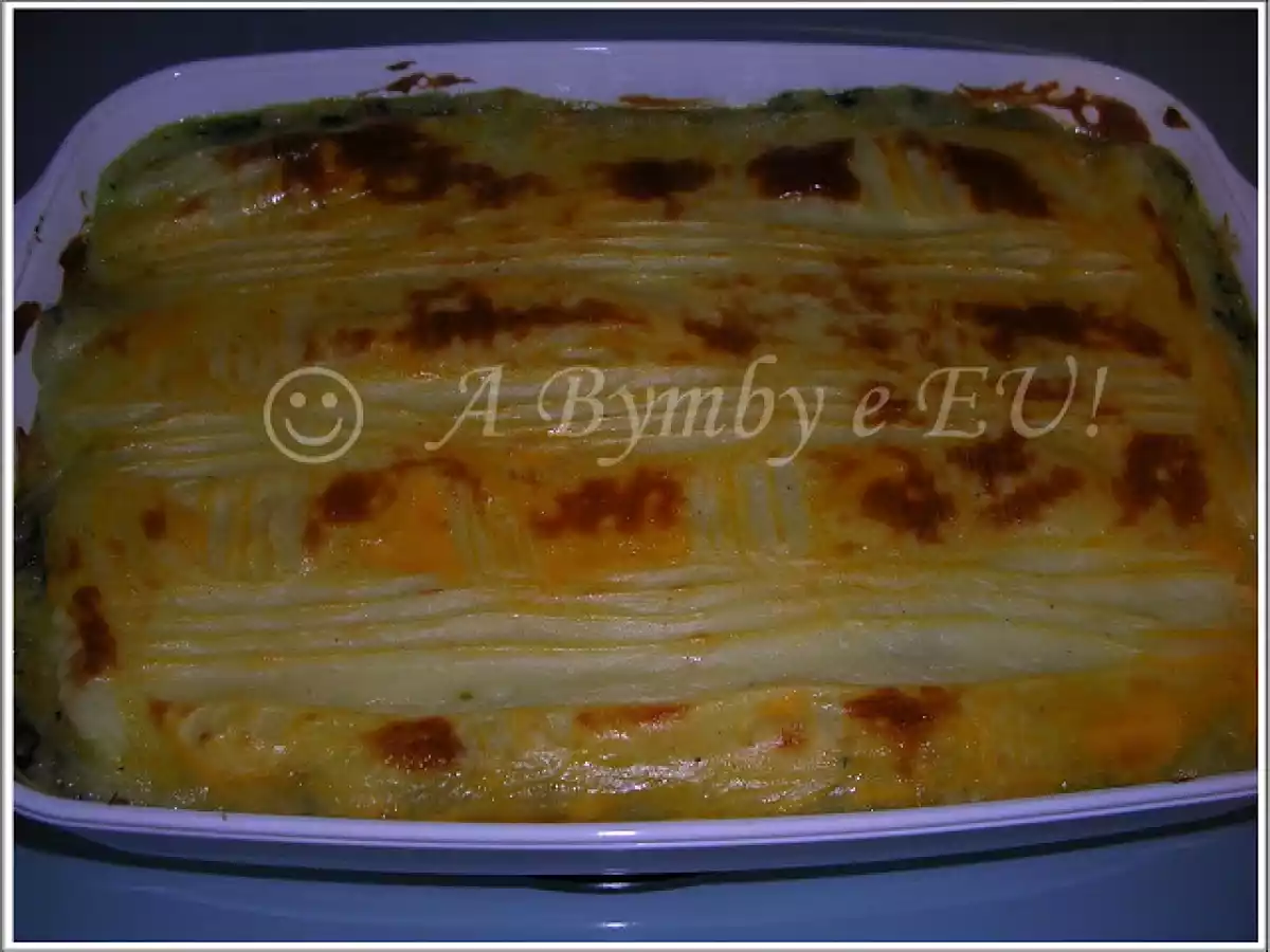 Empadão de alheira com esparregado de nabiças - foto 4