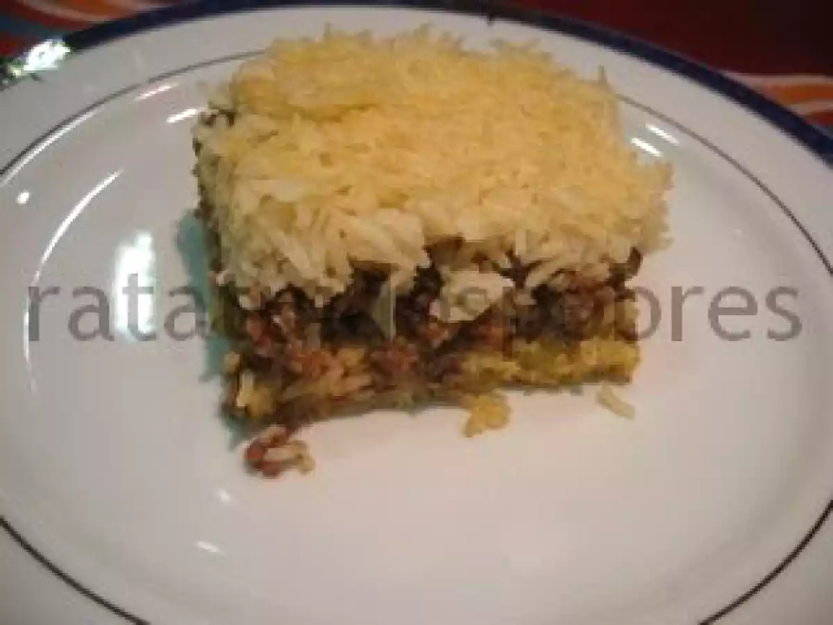 Empadão de arroz