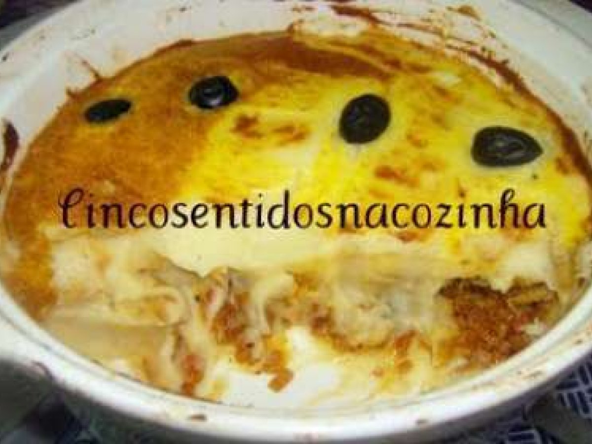 Empadão de bacalhau