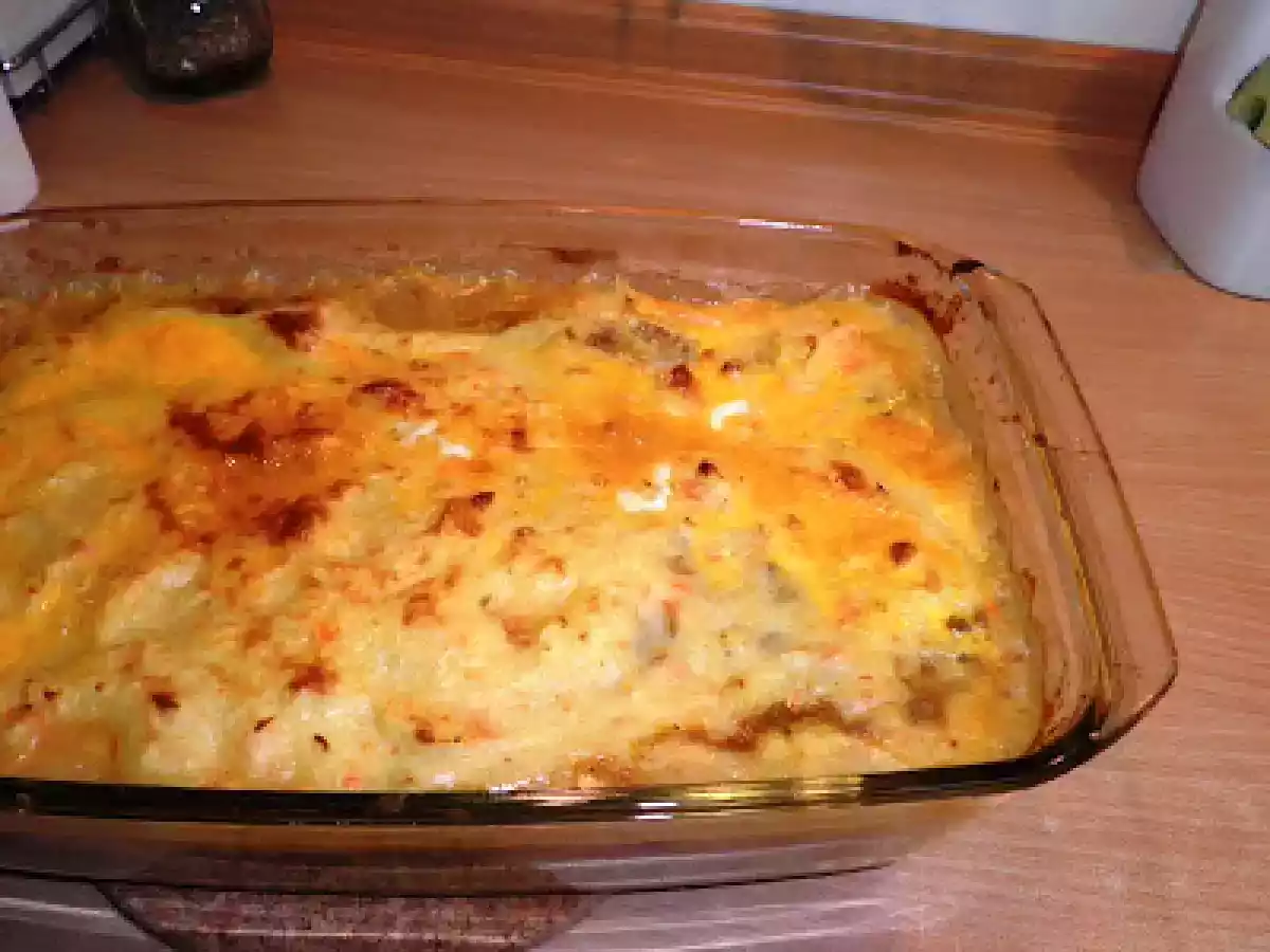 EMPADÃO DE CARNE COM PURÉ DE BATATA NA BIMBY