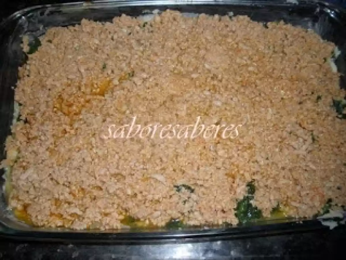 Empadão de Carne com puré e Espinafres - foto 6