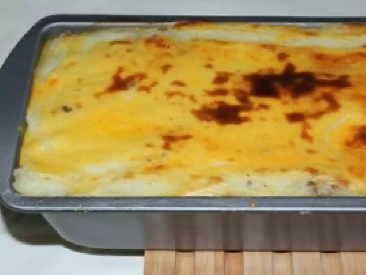 Empadão de carne no microondas