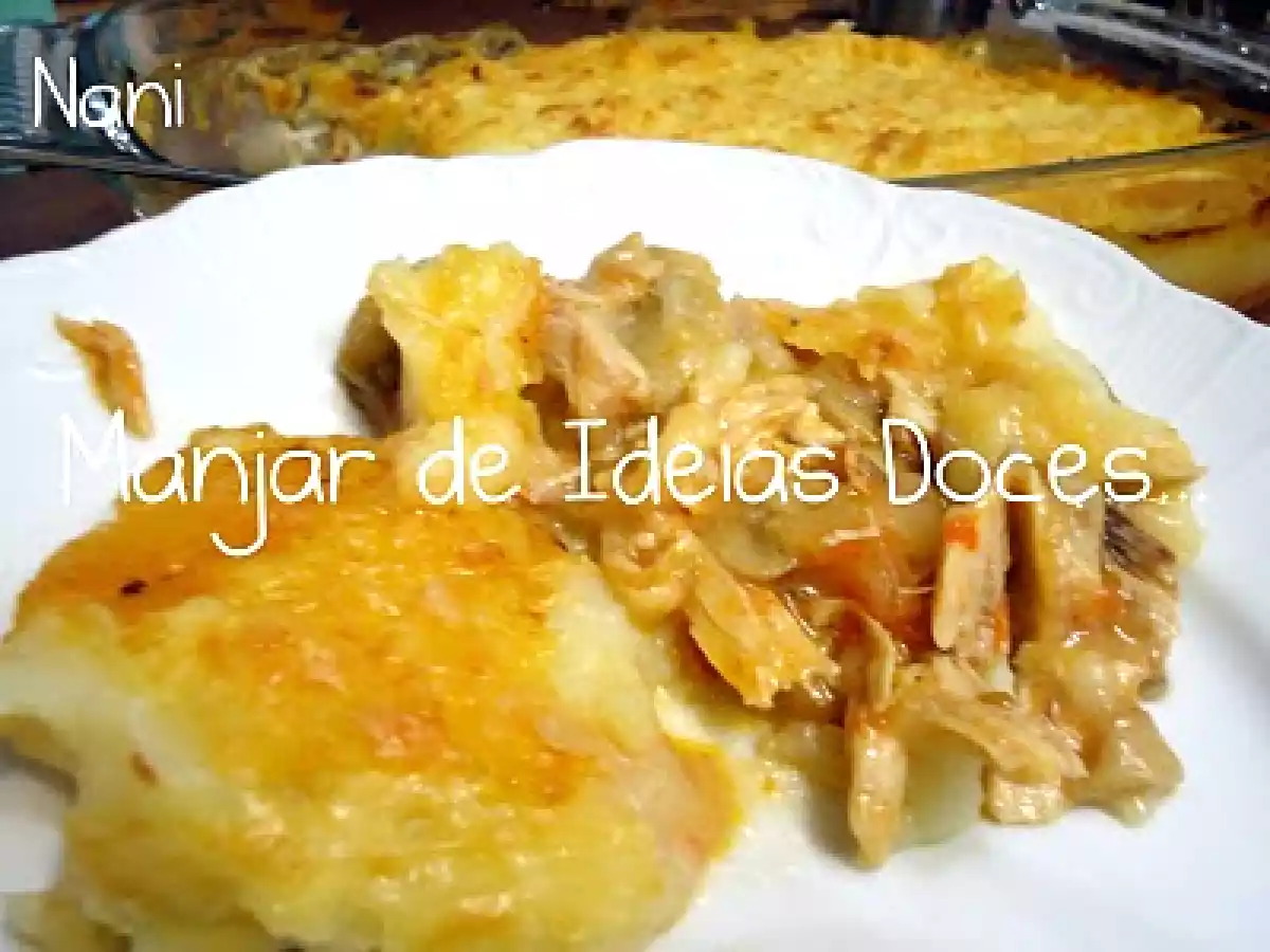 Empadão de Frango com Cogumelos