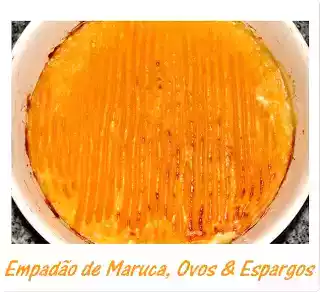 Empadão de maruca, ovos & espargos