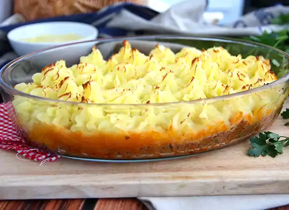 Empadão - escondidinho de carne